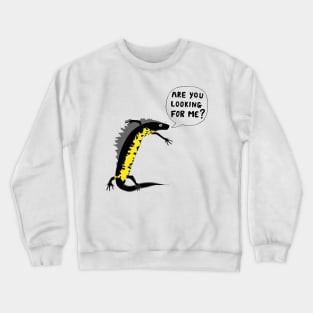 Ecology Cute The Great Crested Newt! Crewneck Sweatshirt